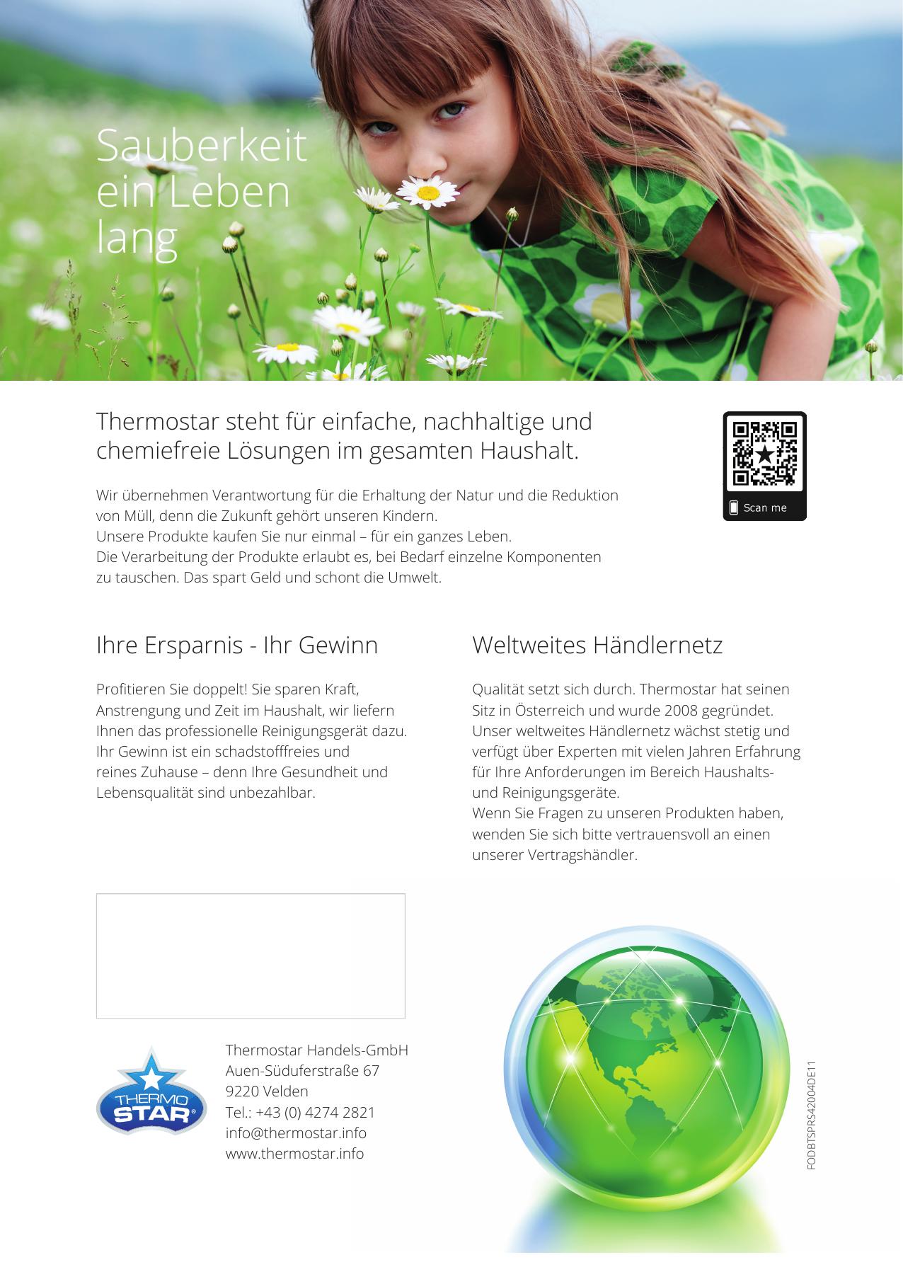 Thermostar Professional Plus S4 inkl. Standardzubehör + 5 Tücher + Thermostar Tasche